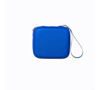 Hard Carrying Case for Shark ChillPill FA02X Cooling Fan, Waterproof Travel Organizer with Mesh Pocket, Protective Storage Box 17.7x15x8.5cm(Blue)