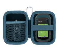 Hard Case Compatible with Garmin eTrex 10/20 / 20x / 30x / 22x / 32x / SE Worldwide Rugged Handheld GPS Navigator (Black + Blue Case)