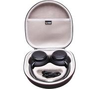 Hard Case for Anker Q30/Q20i/Q45/Space One Pro Headphones, Black+Grey | Hard Eva Storage Protective Case for Anker Soundcore Q45/Q35/Q30/Q20/Q20i/Space One Pro Over-Ear Headphone, Case Only