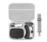 Hard Case for Antigravity A1, Waterproof PU Large Capacity Storage Shoulder Bag Travel Carrying Case for Antigravity Vision Goggles, Grip Controller and Drone Accessories (Standard Bundle)