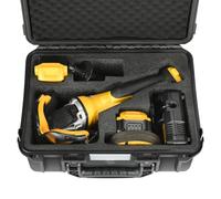 Hard Case for Dewalt Angle Grinder - Tool Bag for Dewalt 20V MAX XR Grinder Tool DCG412B, Waterproof & Shockproof Tool Box for Dewalt Grinder/Cutting Wheels/Battery/Charger/Side Handle (Case Only)