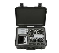 Hard Case for DJI Avata 360, Waterproof Storage Bag Travel Carrying Shoulder Case for Fly More Combo RC 2 Controller, Batteries Charging Hub Accessories, Sturdy and Anti-Drop Portable Organizer