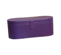 Ｚｉａｌｏｆｉ Hard Case for Hair Dryer,Hairdryer Holder, Travel Case, Storage Bag for Travel, Trip, Purple