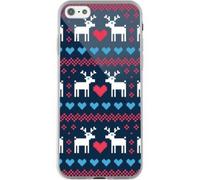 Hard case for iPhone 5/5S/SE with printed designs of hearts and sweet deer