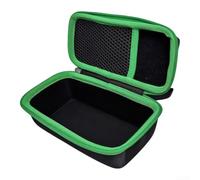 Hard Case for Leapfrog LeapMove Interactive Learning System - Sturdy EVA Storage Bag with Mesh Pocket - Travel Carrying Holder for Kids Tablet & Accessories - Black Green 19x10x8cm