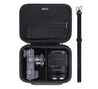 Hard Case for Sony Alpha a6700/a6400/a6100/ZV-E10/ZVE10 II Camera Black | Case for Sony Alpha a6000/a5000/a5100/AE-1, Fujifilm X100VI/X100V Camera, Tripod(GP-VPT2BT/ GP-VPT3), Mic, w/ Shoulder Strap
