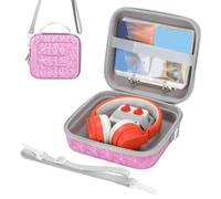 Hard Case for Yto Mini Kids Audio Music Player Hard Cases with Adjustable Shoulder Straps Travel Storage for Plays Audiobook Cards Radio and Card Case Hold up to Yto 120 Cards