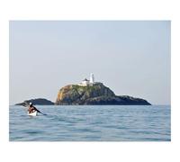 Hard Difficult Challenging Puzzle for Teens 500pc Jigsaw Puzzles-Bishop,rock,smallest,island,archipelago 52x38cm