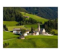 Hard Difficult Challenging Puzzle for Teens 500pc Jigsaw Puzzles-Buildings,chapel,field 52x38cm