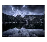 Hard Difficult Challenging Puzzle for Teens 500pc Jigsaw Puzzles-forests,peaks,cloudy 52x38cm