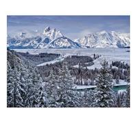 Hard Difficult Challenging Puzzle for Teens 500pc Jigsaw Puzzles-Grand,teton,national,park,united,states,mountains 52x38cm