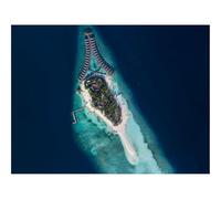 Hard Difficult Challenging Puzzle for Teens 500pc Jigsaw Puzzles-Island,Tropics,Sea,Aerial View 52x38cm
