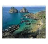 Hard Difficult Challenging Puzzles for Adults 1000pc Puzzle-Coast,descent,stones 70x50cm