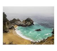 Hard Difficult Challenging Puzzles for Adults 1000pc Puzzle-Coast,Rocks,Sea,Waves,Landscape,Aerial View 70x50cm
