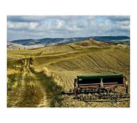 Hard Difficult Challenging Puzzles for Adults 1000pc Puzzle-Fields,plow,road 70x50cm