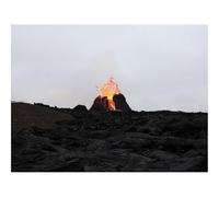 Hard Difficult Challenging Puzzles for Adults 1000pc Puzzle-Volcano,Lava,Eruption,Hot,Spray 70x50cm