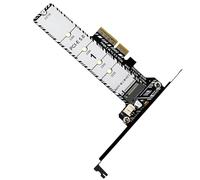 Hard Disk Conversion Card - PCIe 5.0 to M.2 Adapter, External Storage Expansion Card Data Transfer with Heatsink, for Upgrade Desktop Storage for Games
