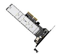 Hard Disk Conversion Card | PCIe 5.0 to M.2 PC Converter,Data Transfer Backup Drive Adapter Card with Heatsink - for Desktop Computer Workstation Upgrade