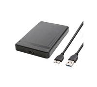 Hard Disk Enclosure 2.5 USB 3.0 External Case Compatible SATA HDD/SSD 7mm/9.5mm External SSD Case Acceleration UASP/Trim Tool-Free Installation