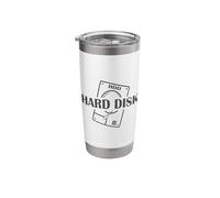 Hard Disk HDD Retro Storage Module Data Carrier Stainless Steel Insulated Tumbler