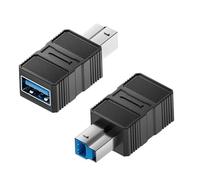 Hard Drive Adapter - USB to B 3.0 Data Extension Adapter - Plug and Connector, High Speed Data Converter for Scanners, Docking Stations, Hubs and Computers