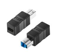 Hard Drive Adapter | USB to B 3.0 Data Extension Adapter | Plug and Connector, High Speed Data Converter for Scanners, Docking Stations, Hubs and Computers
