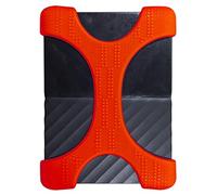 Hard drive bags X Type 2.5 inch Portable Hard Drive Silicone Case for 2TB-4TB WD & SEAGATE & Toshiba Portable Hard Drive, without Hole (Black) tlf (Color : Red)