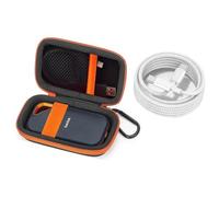 Hard Drive Case for SanDisk 500GB-4TB Extreme Portable & Sandisk Pro SSD E60/E81, Also Fits for Samsung T7 Shield SSD Storage Case.