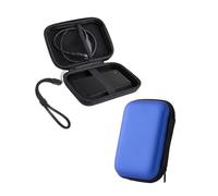 Hard Drive Case for Seagate 4TB/5TB Portable External Storage Carrying Bag,Powfix Shockproof EVA Protective Cover for Hard Drives, Blue
