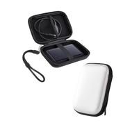 Hard Drive Case for Toshiba Canvio Partner 1TB/2TB Portable External Storage Carrying Bag,Powfix Shockproof EVA Protective Cover for Hard Drives, Silvery