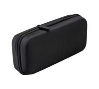 Hard Drive Case, Portable Storage Bag, Waterproof Cylindrical Design, Eva Foam Shockproof Interior, Adjustable Handle & Shoulder Strap, Cable Pocket for/Travel Organizer