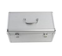 Hard Drive Case Waterproof External Hard Disk Carrying Case Shockproof Internal Hard Drive Box with Security Lock Handle