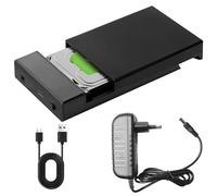 Hard Drive Docking Station: HDD Docking Station USB 3.0, Docking Stations for Hard Drives for 2.5 and 3.5 Inch SATA HDD/SSD, USB Type-A to USB Type-A, Two-Way Cloning