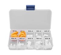 Hard Drive Head Replacement Tool, HDD Head Repair Comb Set, Shockproof Data Recovery Tool for WD 2.5in & 3.5in Drives with 4-5 Platters, Includes 17 Tools + 10 Finger Sleeves +