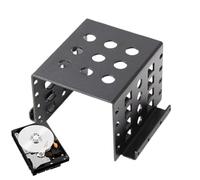 Hard Drive Rack - 2.5 inch to 3.5 inch Computer Hard Drive Accessories - Storage Stacking Tray Adapter Docking Station Shockproof for Home Workstations Computer Laptop Desktops