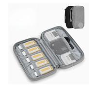 Hard Drive Storage Case Mini USB Flash Drive Storage Case Oxford Travel Tech Pouch Dustproof Portable Organizer Bag