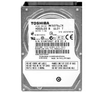 Hard Drive Toshiba MK5075GSX 500GB 5400RPM 8MB Cache SATA II 3Gbps 2.5'' Inch
