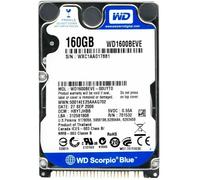 Mobile 1600beve WD Blue 2.5 "internal hard drives ATA-100 160 GB