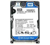 Hard Drive WD Blue Scorpio WD800BEVE 80GB 2.5 Inch 5400RPM 8MB PATA / ATA/ IDE
