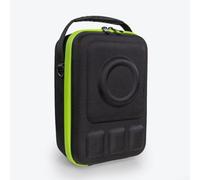 Hard EVA Camera Bag for Canon for eos R50 R6 for Mark II for Rebel T7 Compact Shockproof Case with Organised Compartments for Lens for Battery Memory Card 27x18x13cm(Green)
