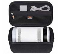 Hard EVA Carrying Case Compatible with Samsung The Freestyle Portable Projector/The Freestyle 2nd Gen Projector, Portable Protective Travel Carry Storage Bag With Handle & Mesh Pocket (Case Only)
