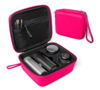 Hard EVA Portable Cooler Storage Case, Compatible with Shark ChillPill Cooling Device, Shockproof Protective Carry Bag, Dustproof Travel Pouch for Outdoor Sports Daily Trip (Red)