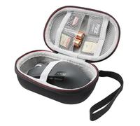 Hard EVA Protective Case Cover for Logitech M510 M590 M330 M720 M750 M650 G304 G305 Wireless Mouse, Dustproof and Shockproof Mouse Travel Carrying Bag (Black)