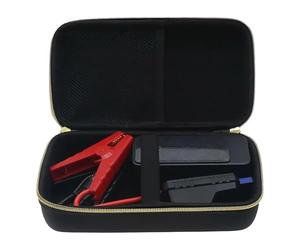 Hard EVA Shockproof Case for Jump Starters - Portable Outdoor Storage Box | Fixed Straps for Secure Hold | Travel Bag for Jump Starters, Booster Accessories