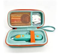 Hard EVA Storage Case for 3Doodler Start+ Essentials 3D Pen, Portable and Compact Storage Bag With Mesh Pocket and Wrist Strap For School and Travel