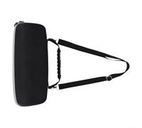 Hard EVA Travel Carrying Case for JBL Charge 6 Speaker, Shockproof Protective Storage Box with Shoulder Strap and Accessories Compartment, Portable Cover for Outdoor Trip, Black(Gray)