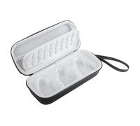 Hard EVA Travel Carrying Case for RODE Wireless GO II/GO 2 Dual Channel Compact Digital Wireless Microphone System (White)