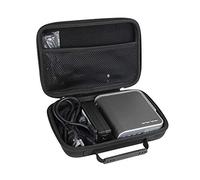 Hard EVA Travel Case for ViewSonic M1 WVGA Ultra-Portable Projector with Dual Harman Kardon Speakers by Hermitshell