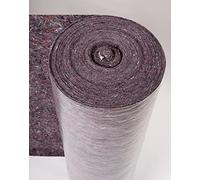 Hard Floor Protector, Absorbent Dust Sheet Floor Fleece | Roll of 1M X 25M | 250 gsm | Easy Installation | Anti-Slip & Reusable | Trio Plus