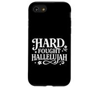 Hard Fought Hallelujah Christian Design for Church Believers Case for iPhone SE (2020) / 7/8